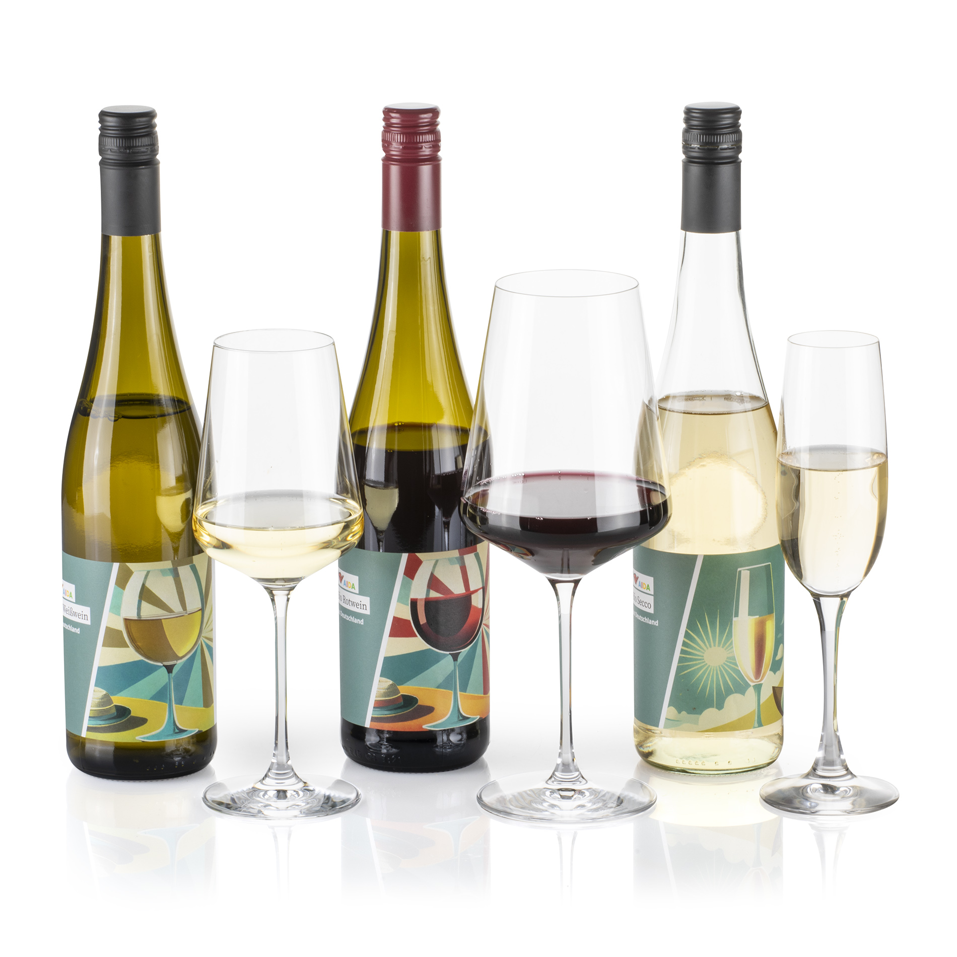 AIDA Bio Wein-Probier-Paket 3er Set