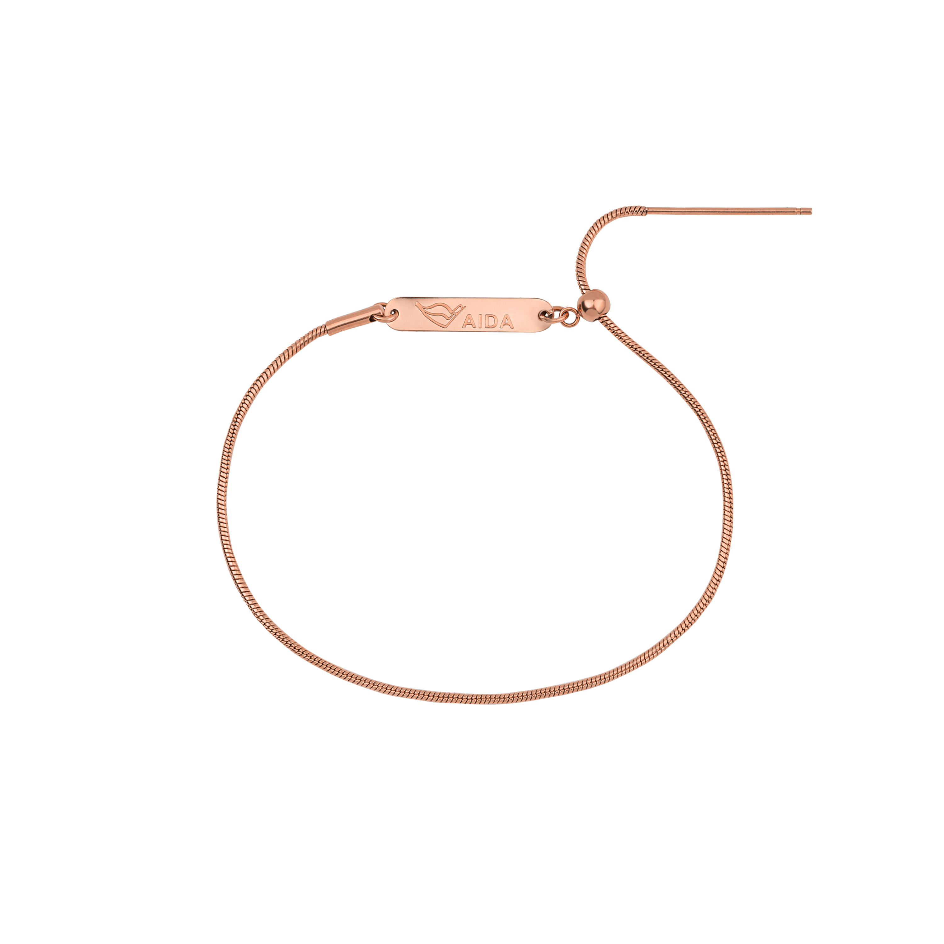 Paul Hewitt AIDA Armband Snake Chain Roségold