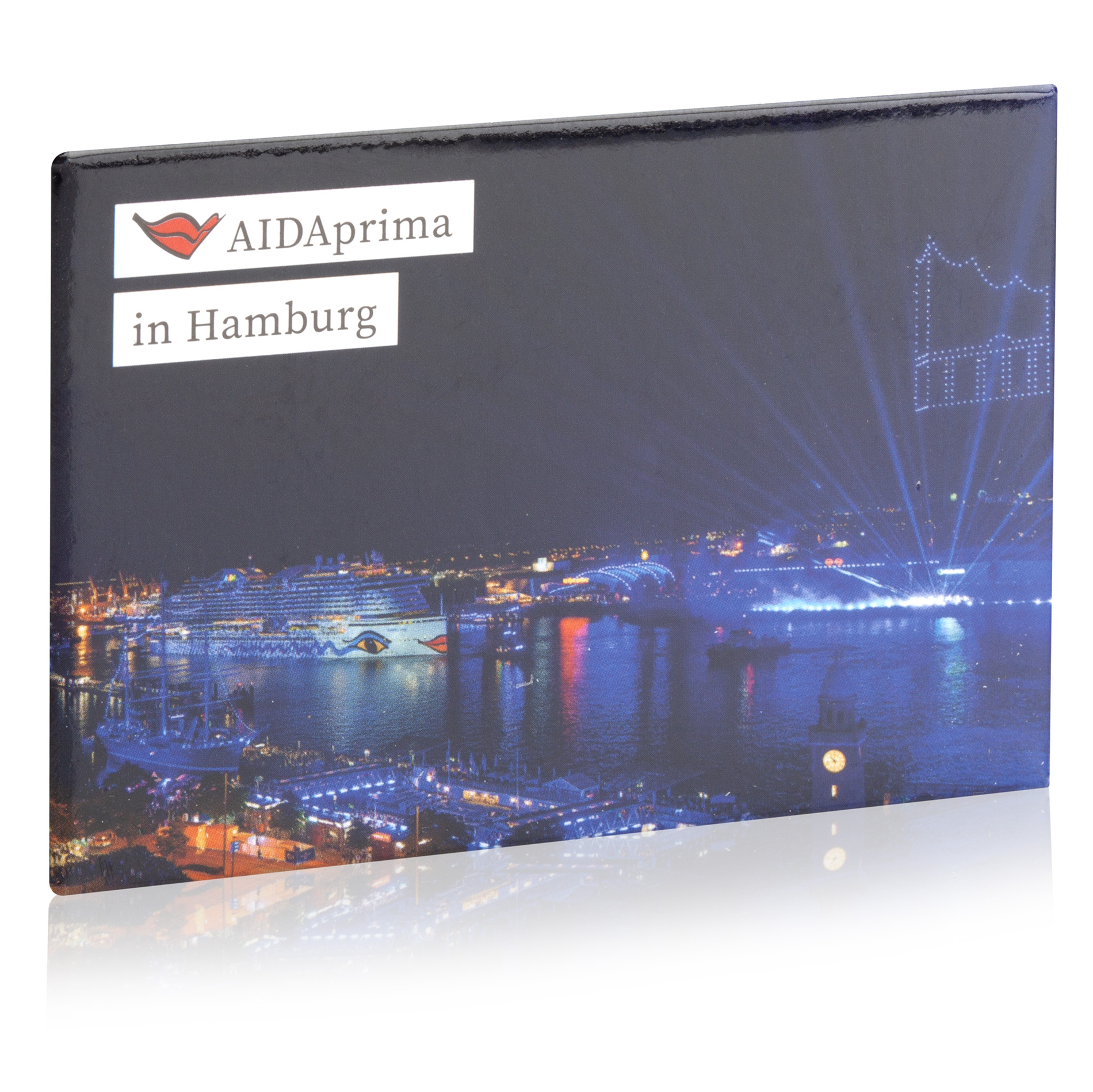 Magnet AIDAprima in Hamburg